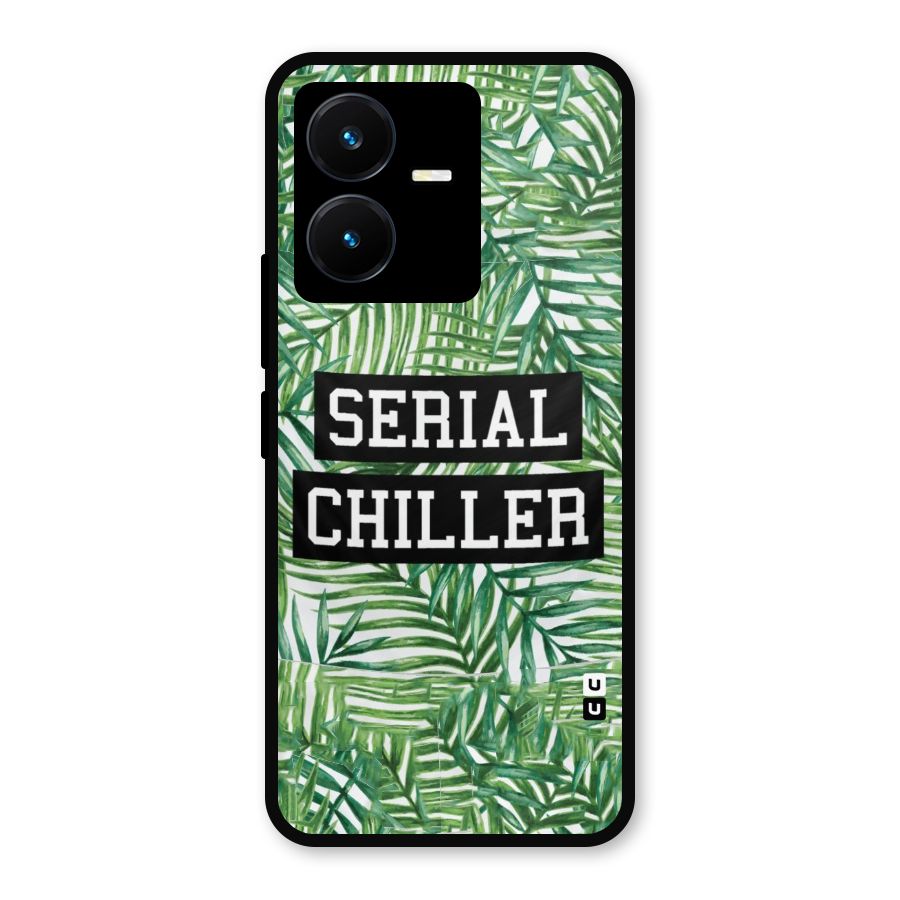 Serial Chiller Metal Back Case for Vivo Y22s