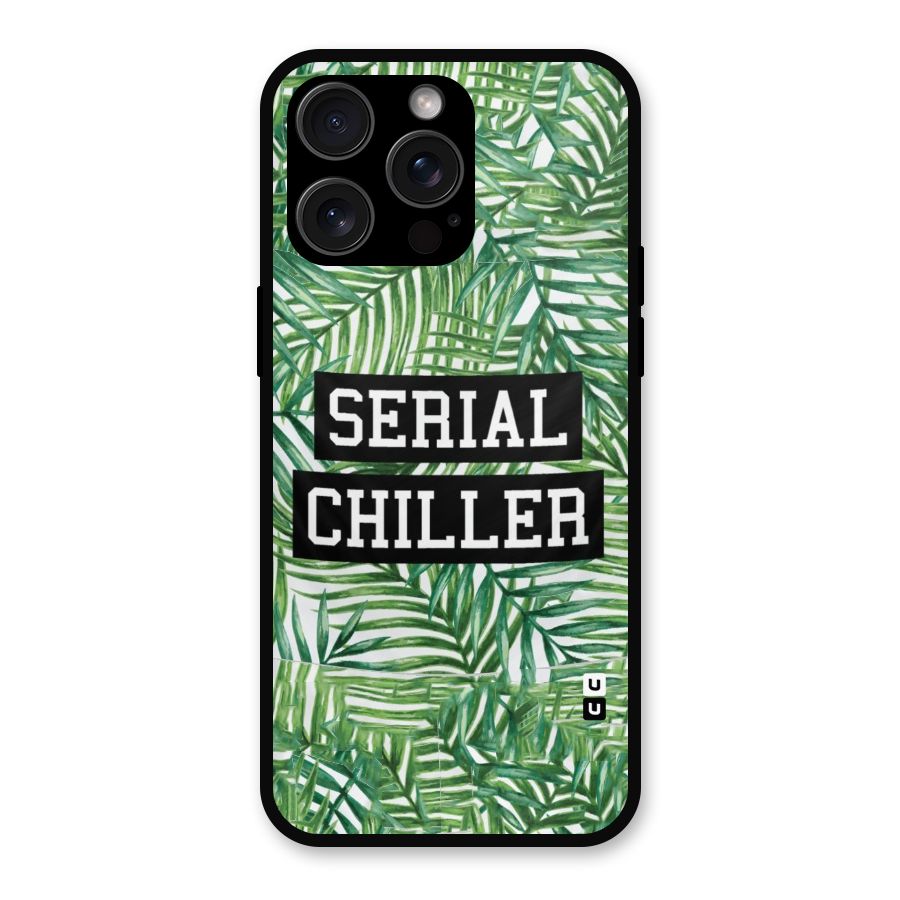 Serial Chiller Metal Back Case for iPhone 15 Pro Max