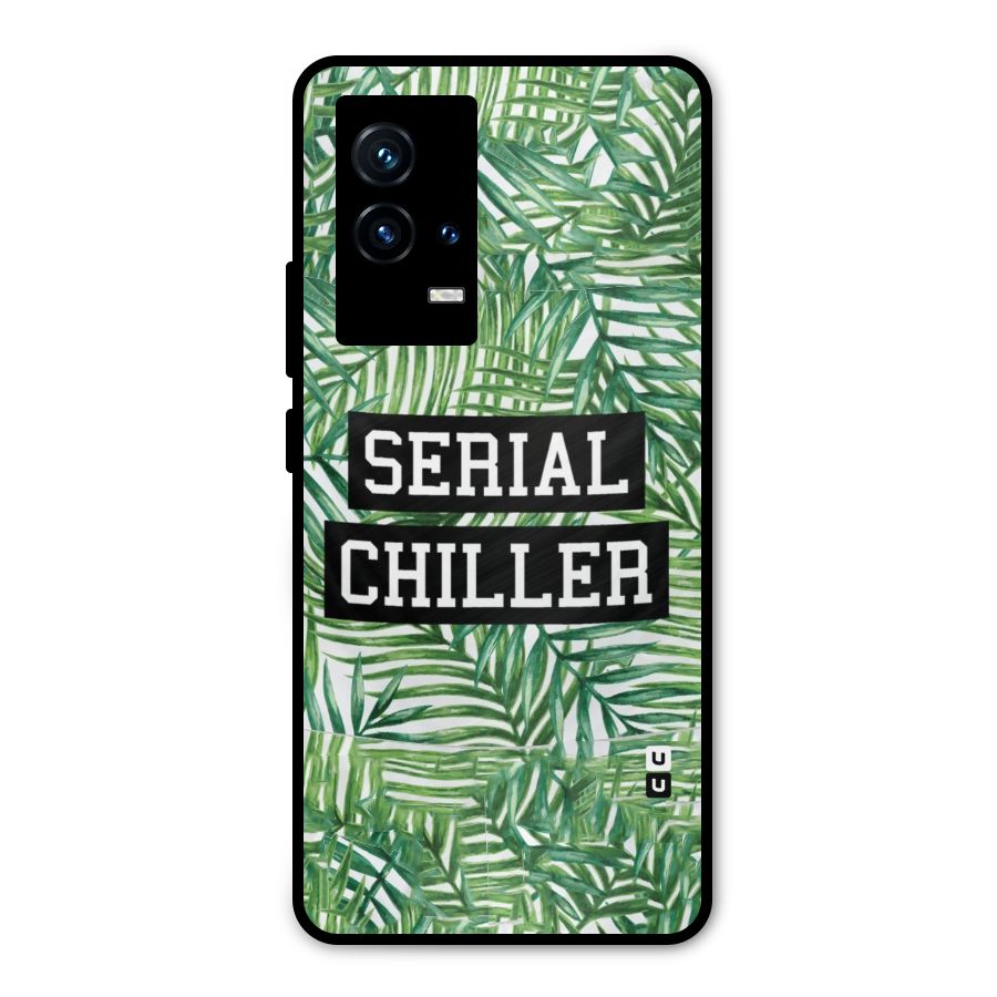Serial Chiller Metal Back Case for iQOO 9 5G