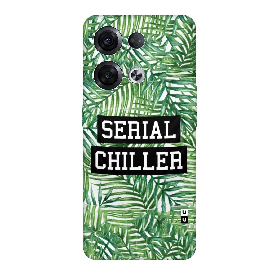 Serial Chiller Original Polycarbonate Back Case for Oppo Reno8 Pro 5G