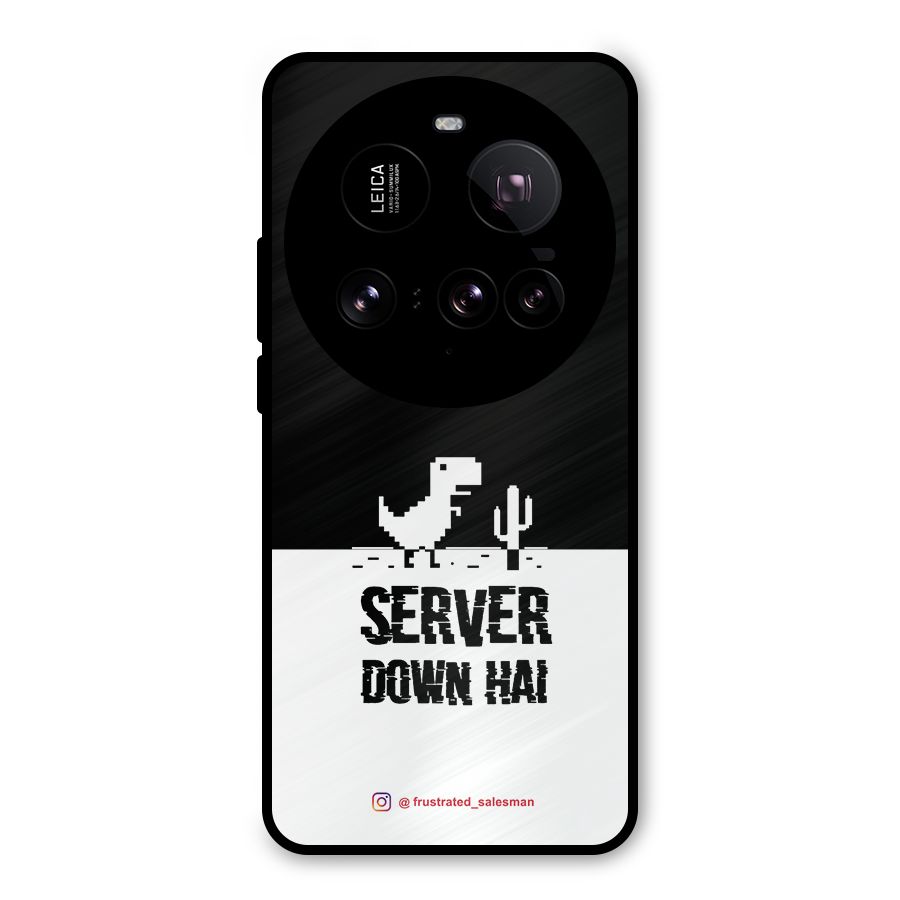 Server Down Hai Black Metal Back Case for Xiaomi 15 Ultra