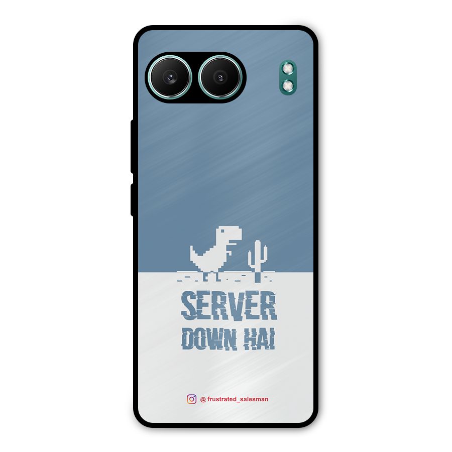Server Down Hai SteelBlue Metal Back Case for OnePlus Nord 4