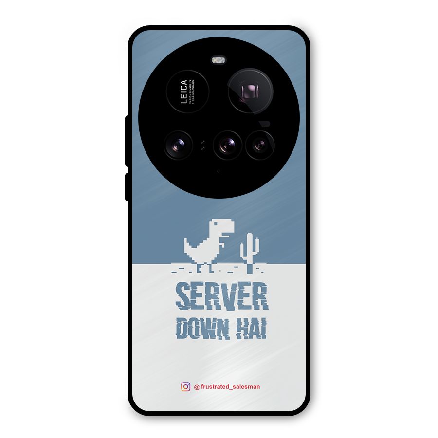 Server Down Hai SteelBlue Metal Back Case for Xiaomi 15 Ultra