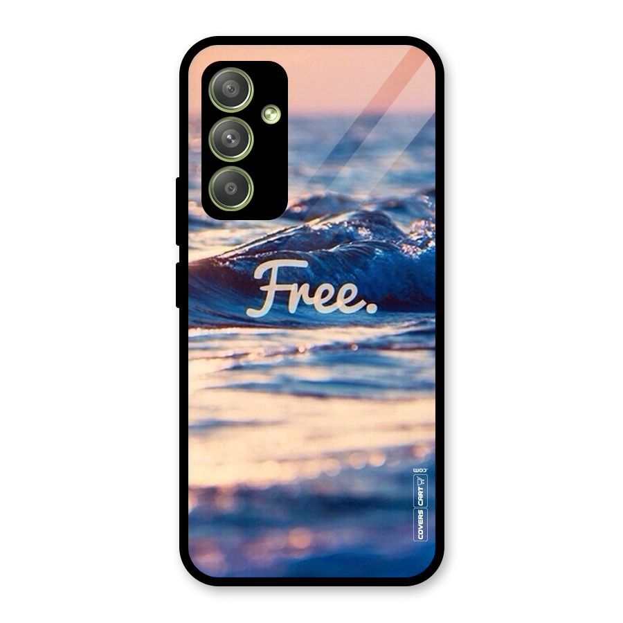 Set Yourself Free Glass Back Case for Galaxy A54