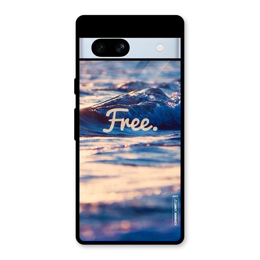 Set Yourself Free Glass Back Case for Google Pixel 7a