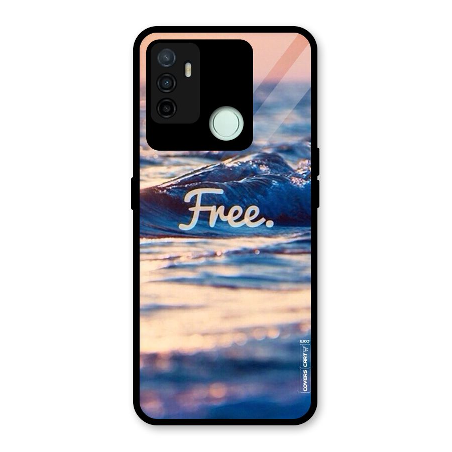 Set Yourself Free Glass Back Case for Oppo A53