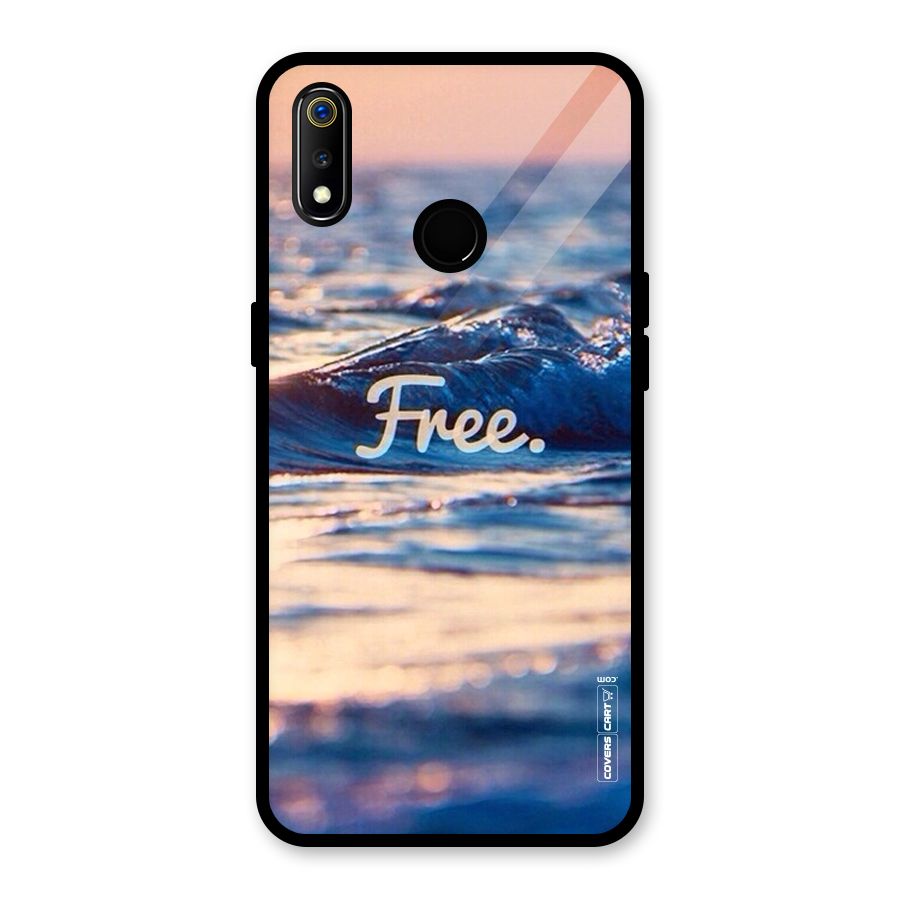 Set Yourself Free Glass Back Case for Realme 3