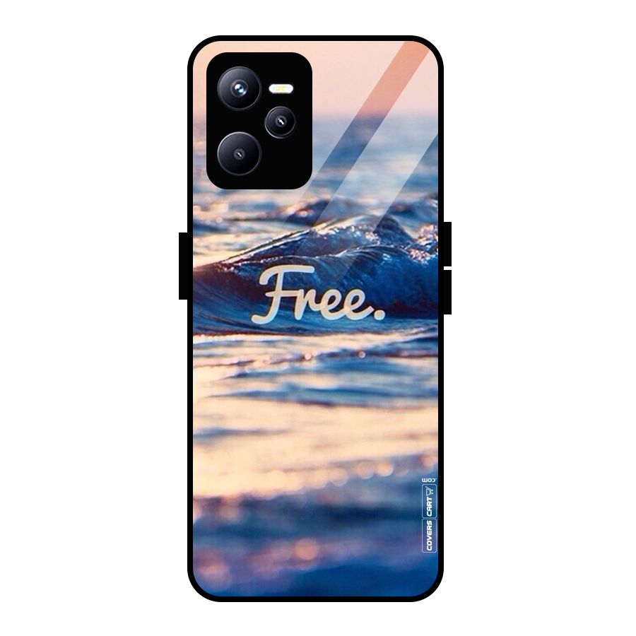 Set Yourself Free Glass Back Case for Realme C35