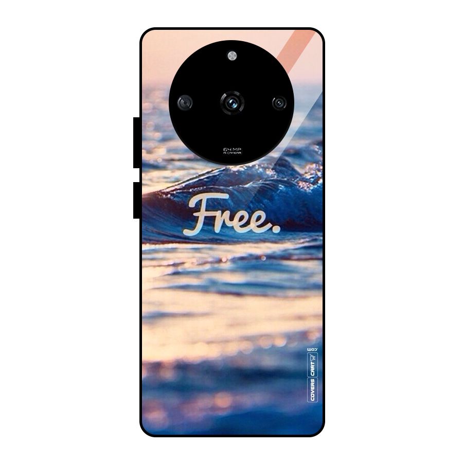 Set Yourself Free Glass Back Case for Realme Narzo 60 5G