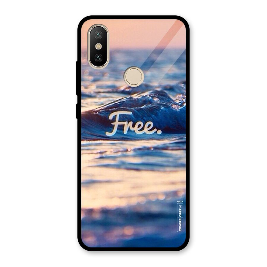 Set Yourself Free Glass Back Case for Redmi A2