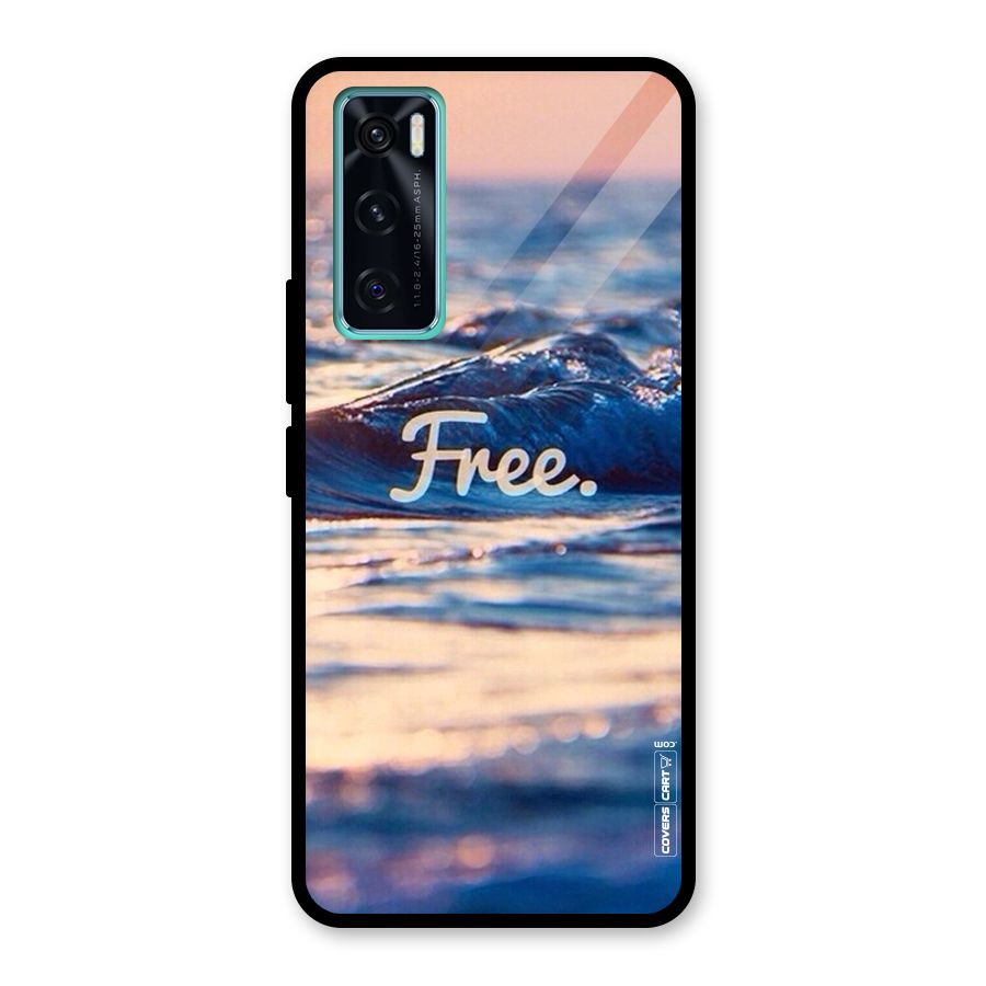 Set Yourself Free Glass Back Case for Vivo V20 SE