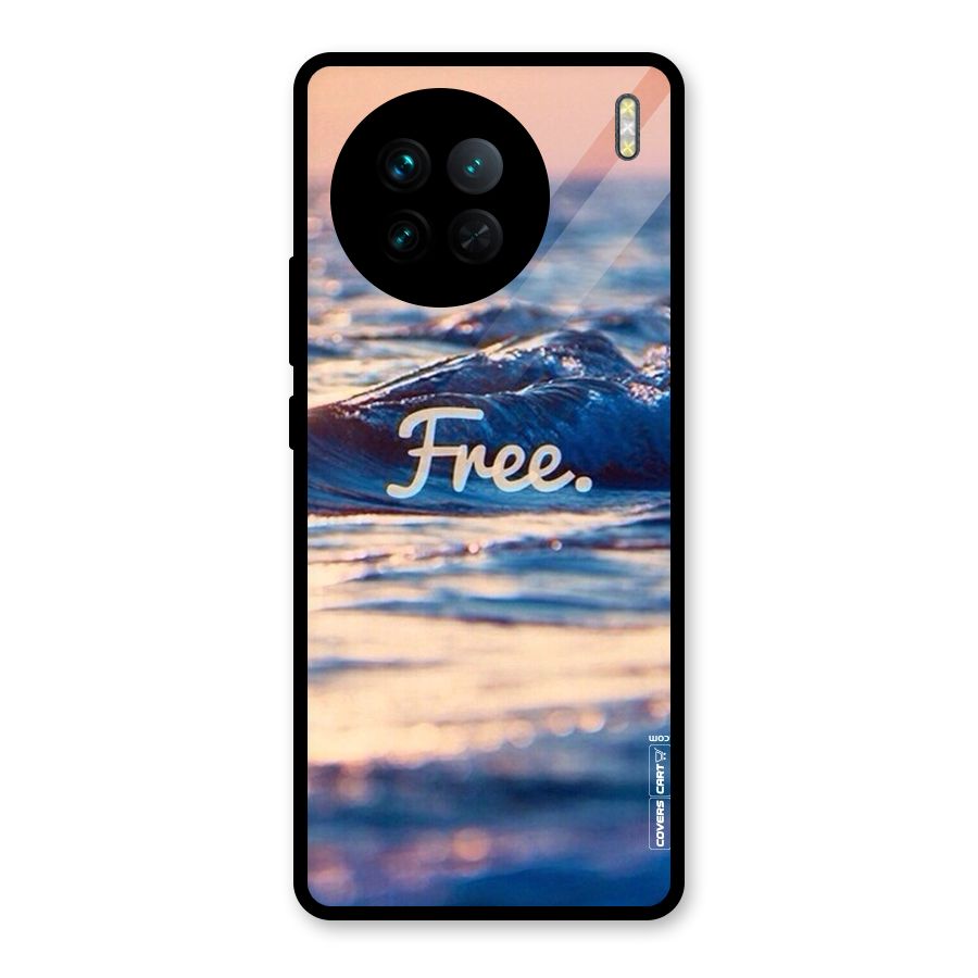 Set Yourself Free Glass Back Case for Vivo X90
