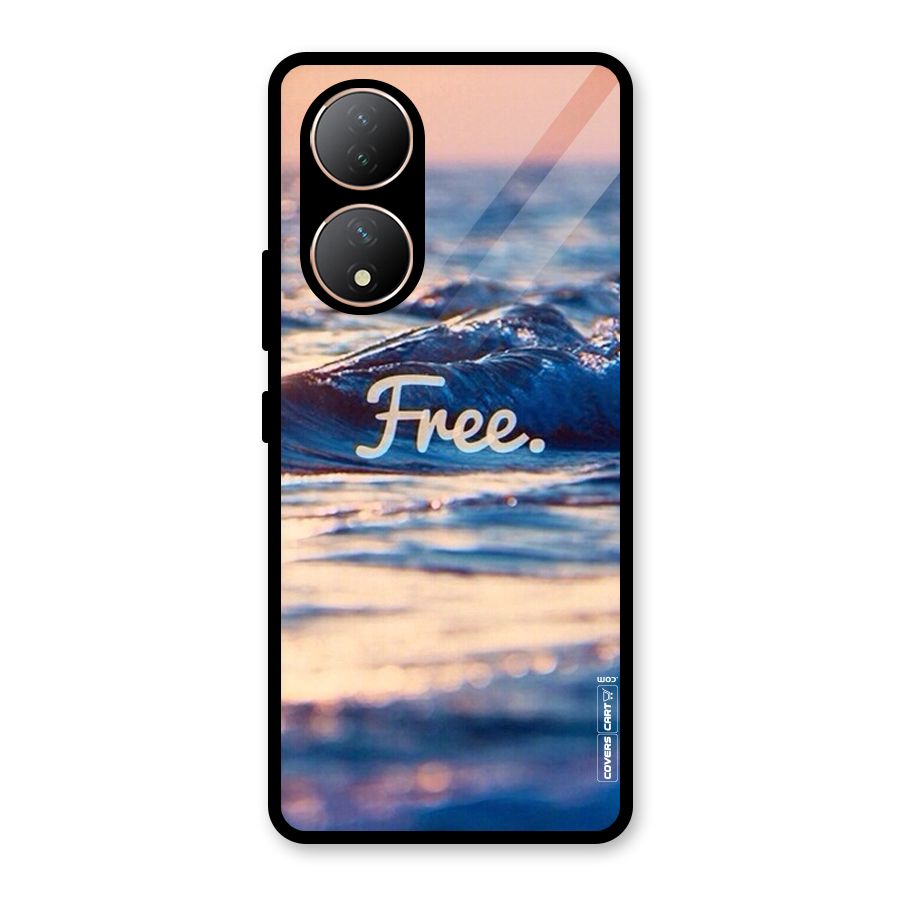 Set Yourself Free Glass Back Case for Vivo Y100A