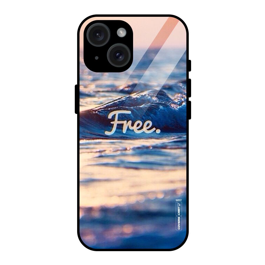 Set Yourself Free Glass Back Case for iPhone 15