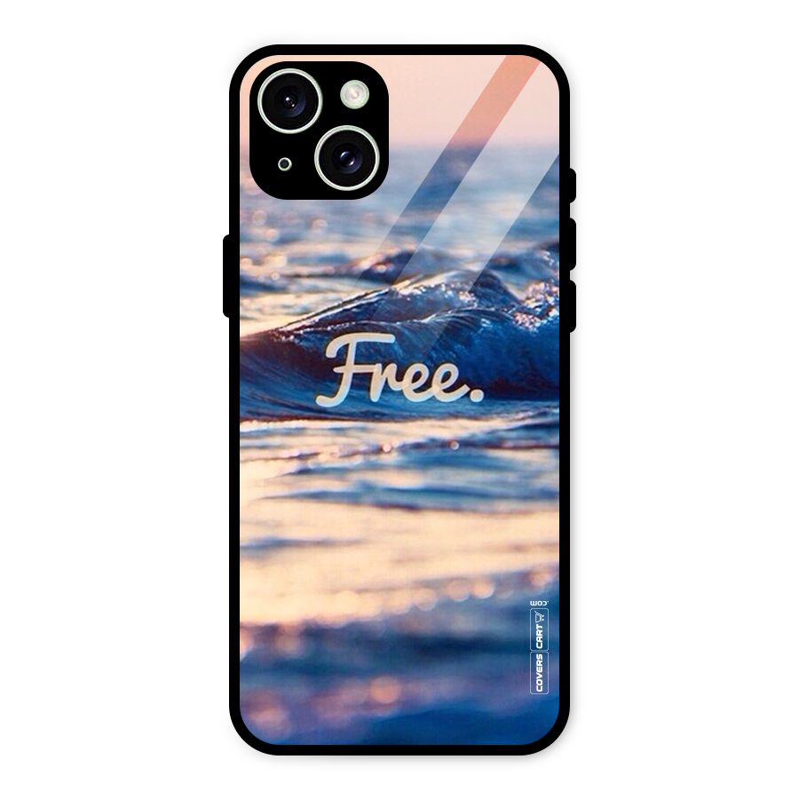 Set Yourself Free Glass Back Case for iPhone 15 Plus