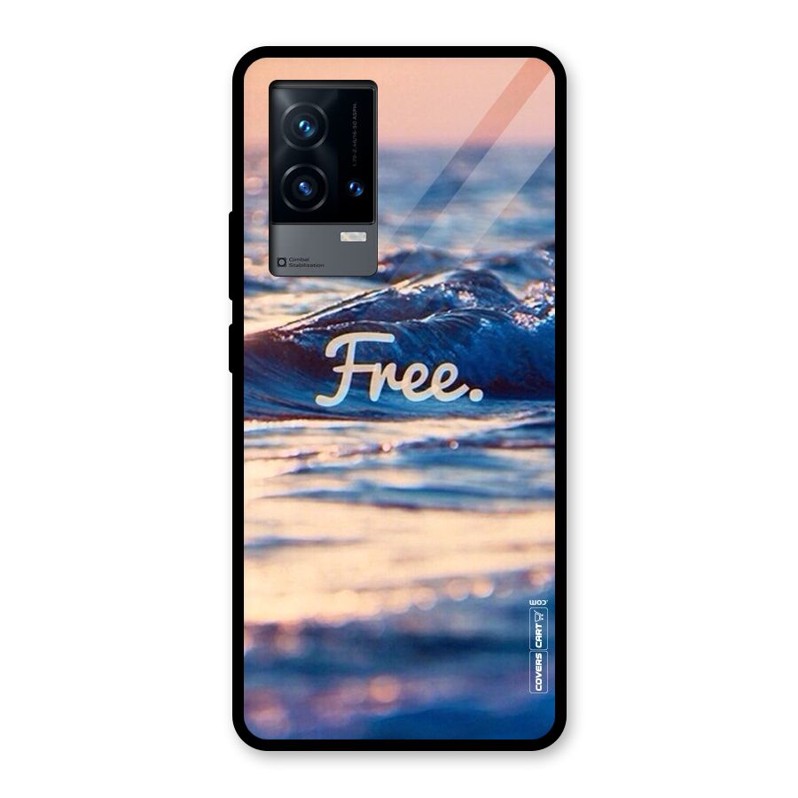 Set Yourself Free Glass Back Case for iQOO 9 5G