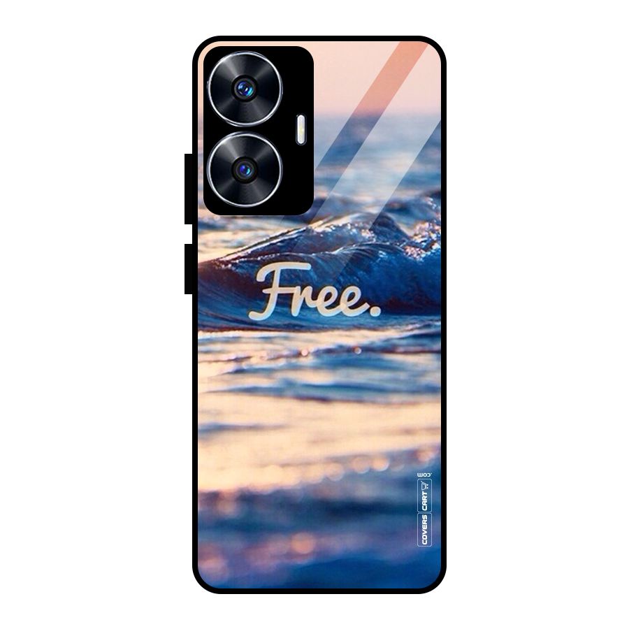 Set Yourself Free Glass Back Case for realme C55