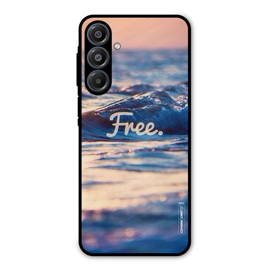 Set Yourself Free Metal Back Case for Galaxy A16 5G