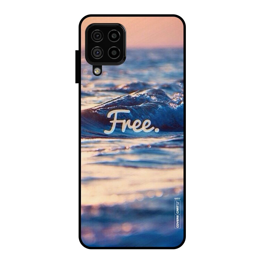Set Yourself Free Metal Back Case for Galaxy A22 4G