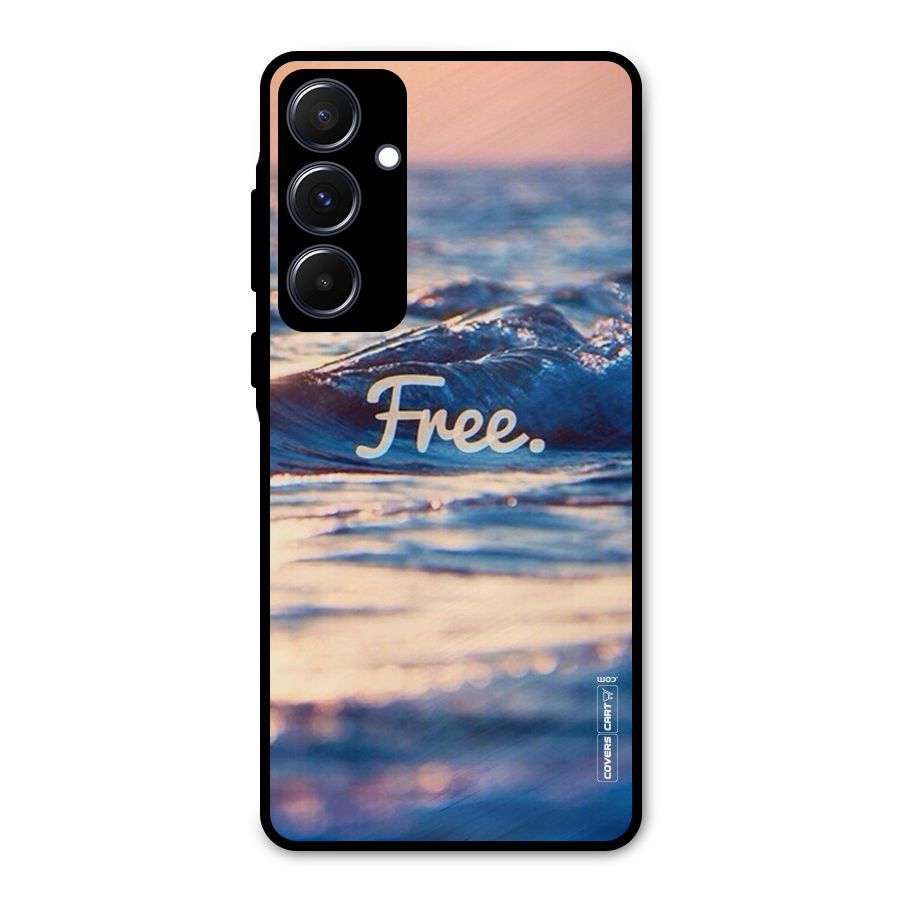 Set Yourself Free Metal Back Case for Galaxy A55