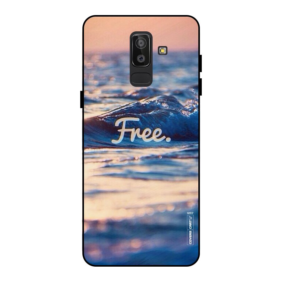 Set Yourself Free Metal Back Case for Galaxy J8