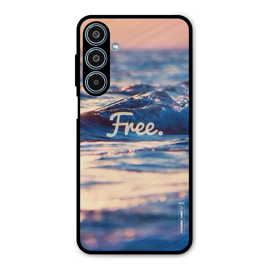 Set Yourself Free Metal Back Case for Galaxy M35
