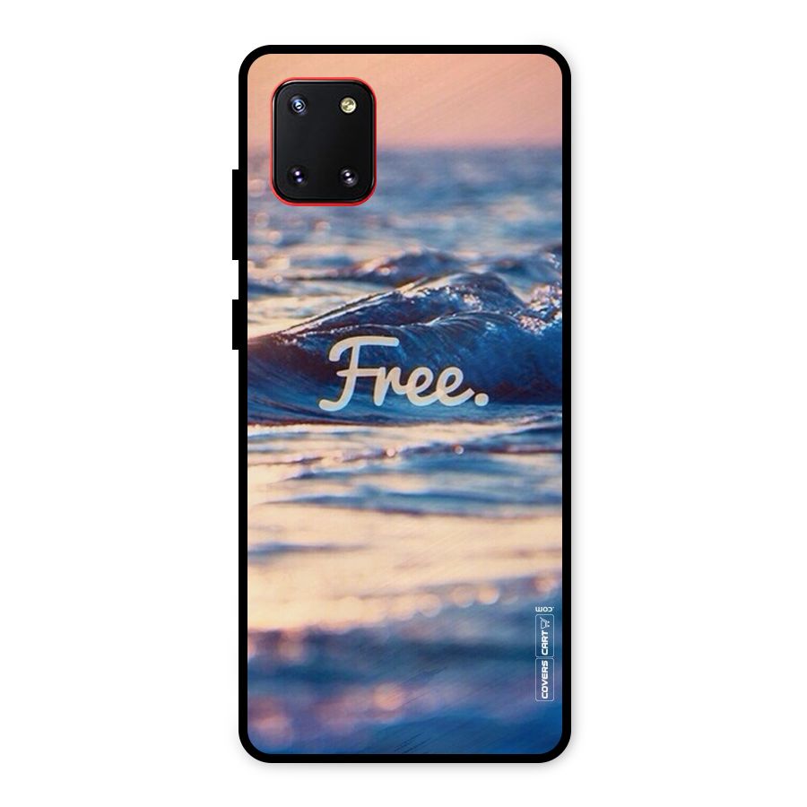 Set Yourself Free Metal Back Case for Galaxy Note 10 Lite