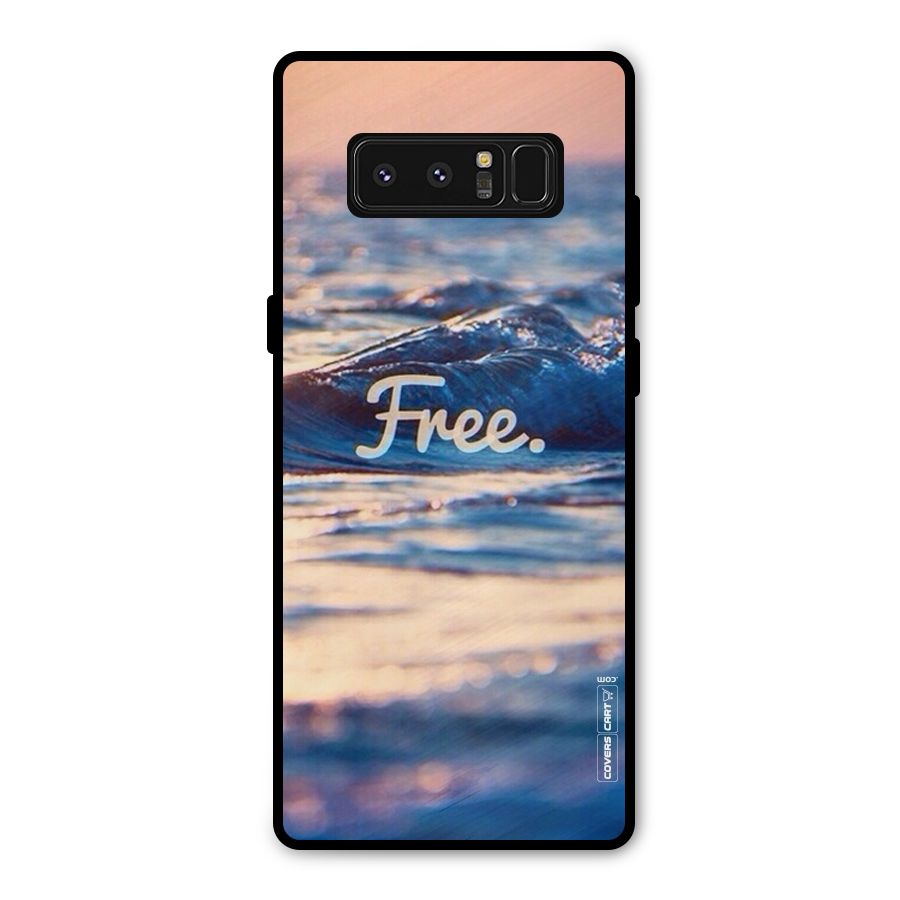 Set Yourself Free Metal Back Case for Galaxy Note 8