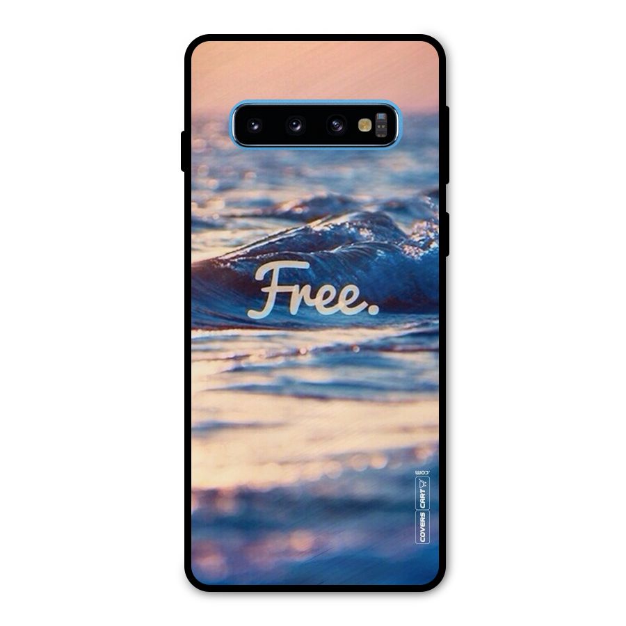 Set Yourself Free Metal Back Case for Galaxy S10