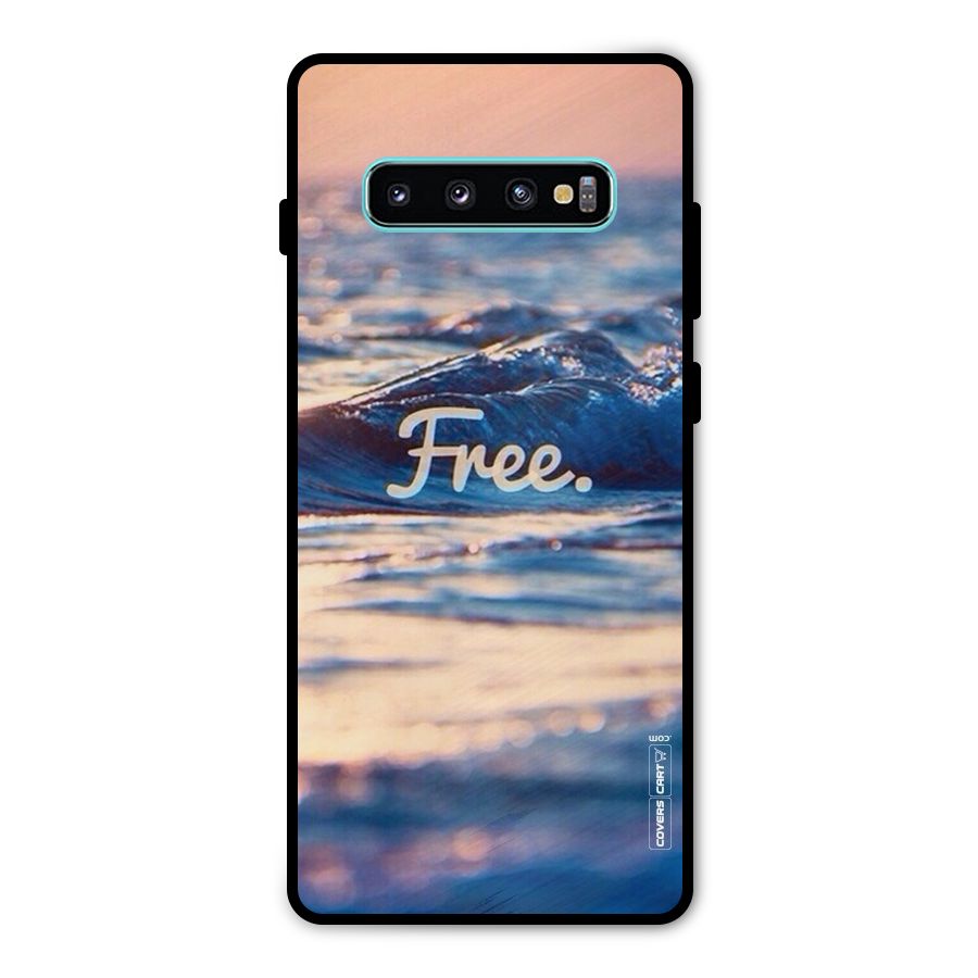 Set Yourself Free Metal Back Case for Galaxy S10 Plus