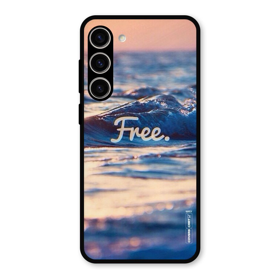 Set Yourself Free Metal Back Case for Galaxy S23 Plus