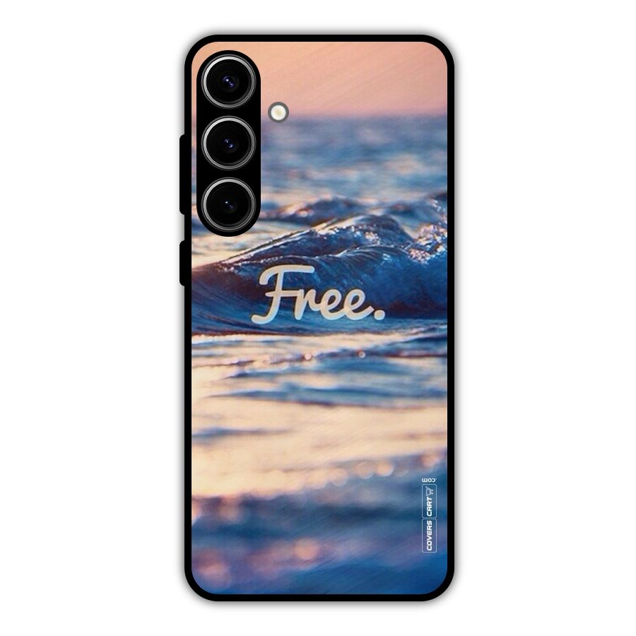 Set Yourself Free Metal Back Case for Galaxy S24 Plus