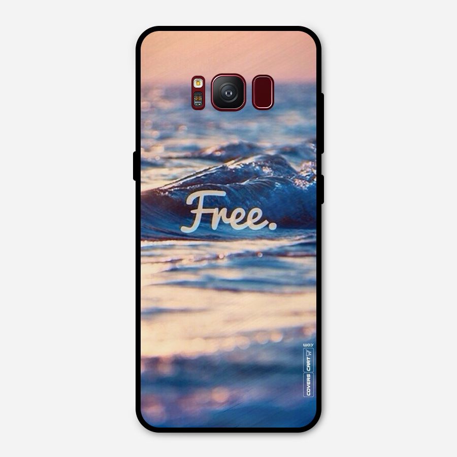 Set Yourself Free Metal Back Case for Galaxy S8