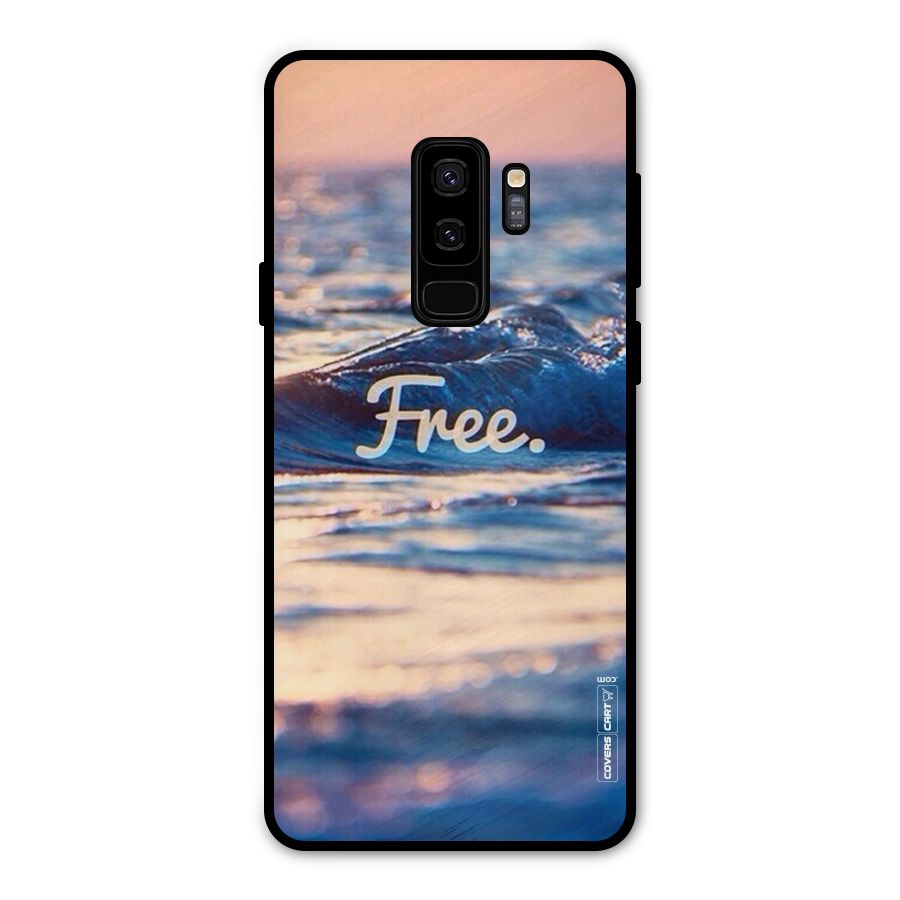 Set Yourself Free Metal Back Case for Galaxy S9 Plus
