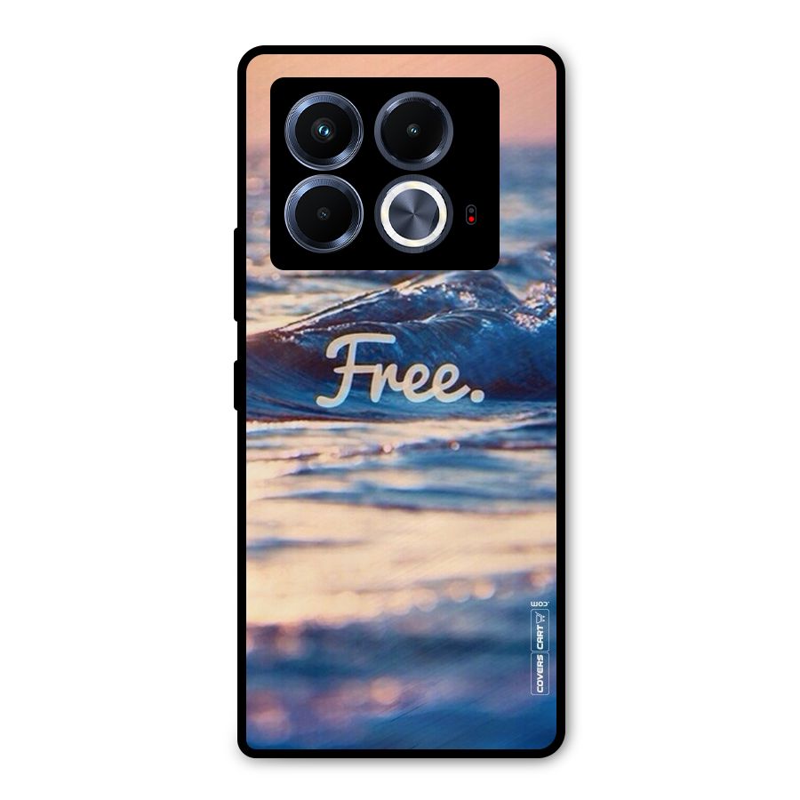 Set Yourself Free Metal Back Case for Infinix Note 40 5G