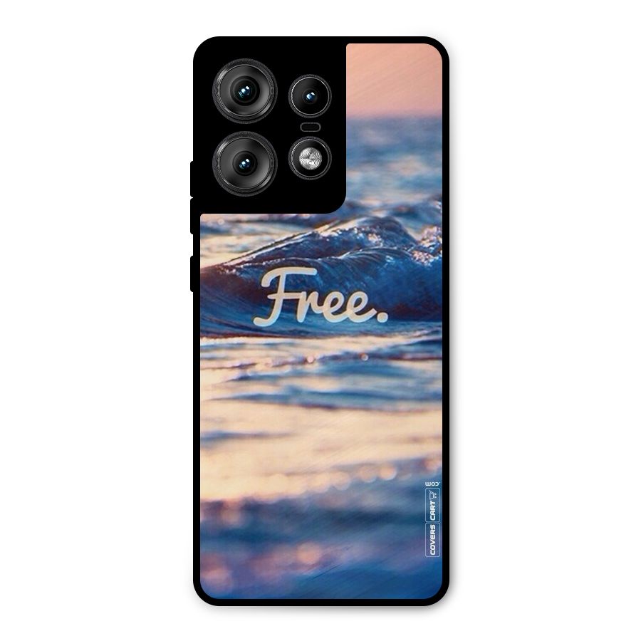 Set Yourself Free Metal Back Case for Motorola Edge 50 Pro