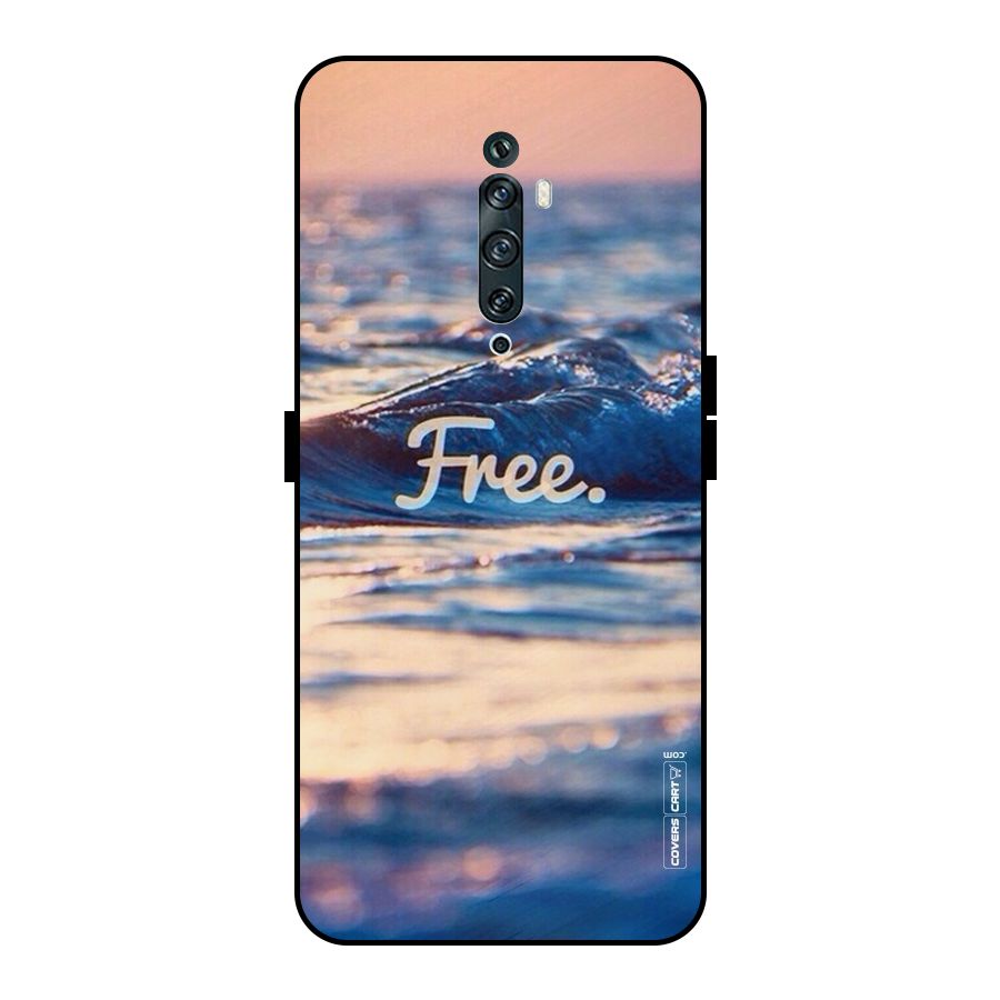 Set Yourself Free Metal Back Case for Oppo Reno2 F