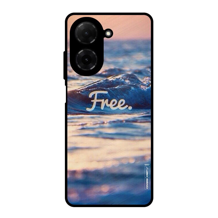 Set Yourself Free Metal Back Case for Poco C71