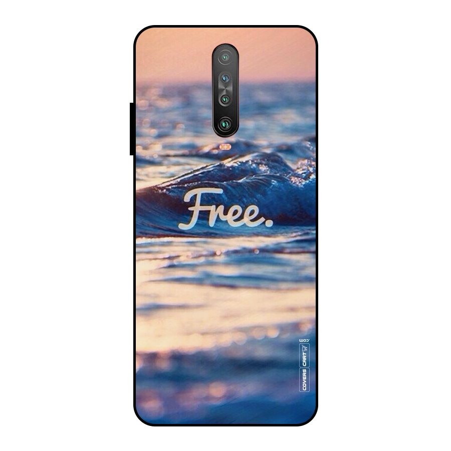 Set Yourself Free Metal Back Case for Poco X2
