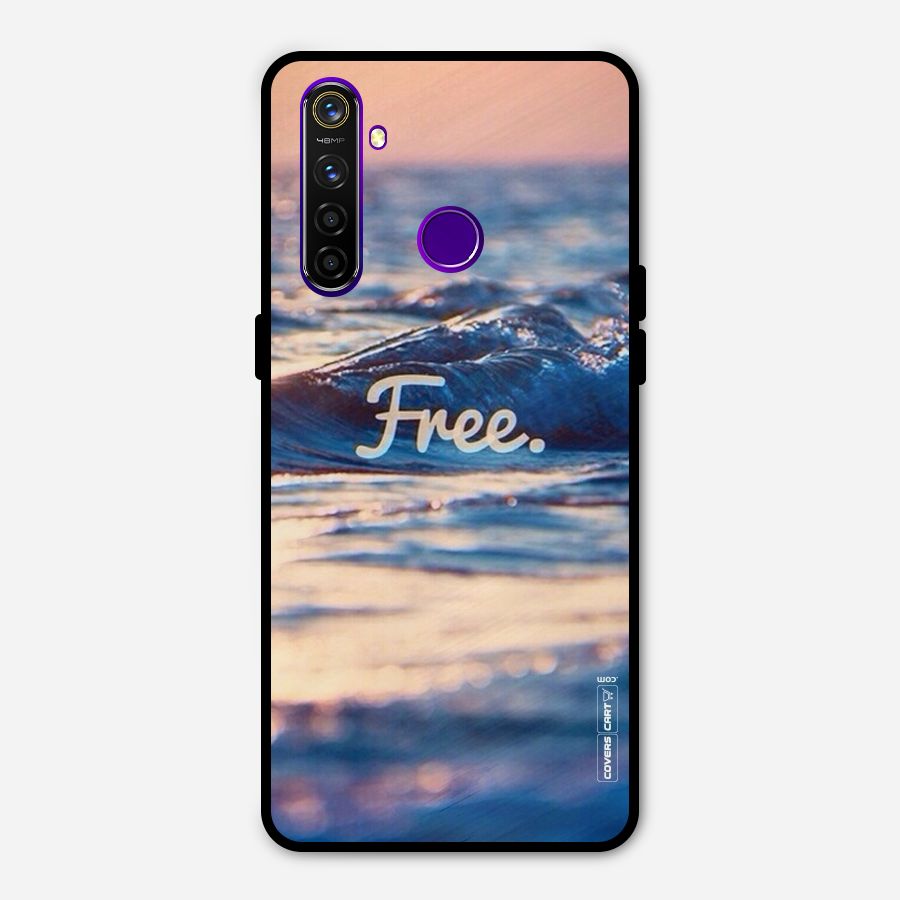 Set Yourself Free Metal Back Case for Realme 5 Pro