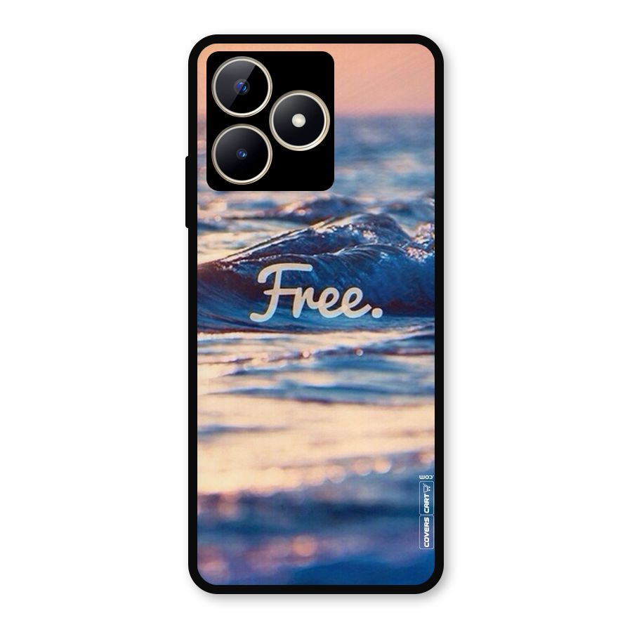 Set Yourself Free Metal Back Case for Realme Narzo N53