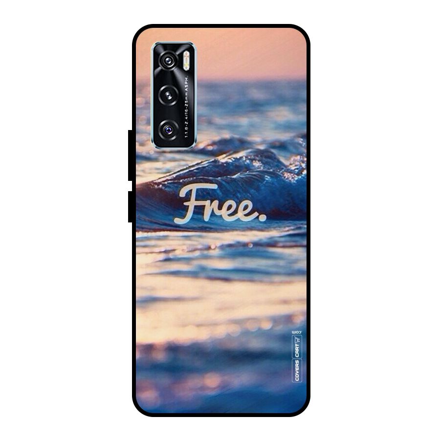Set Yourself Free Metal Back Case for Vivo V20 SE