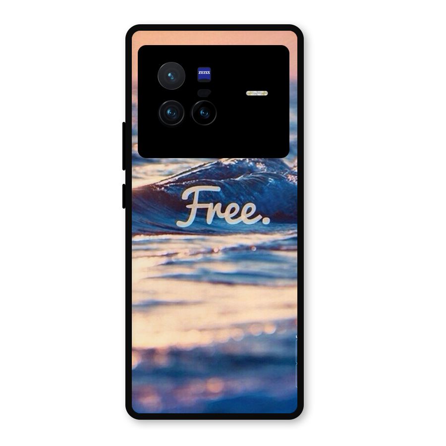 Set Yourself Free Metal Back Case for Vivo X80