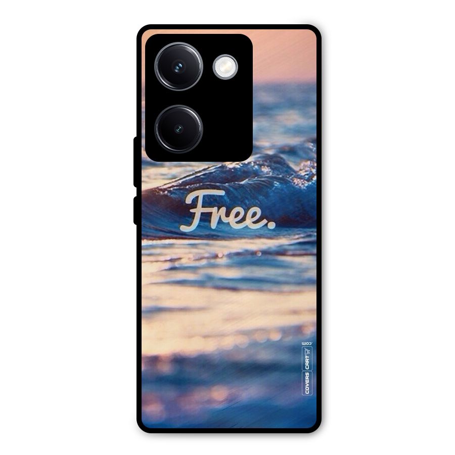 Set Yourself Free Metal Back Case for Vivo Y300 Plus