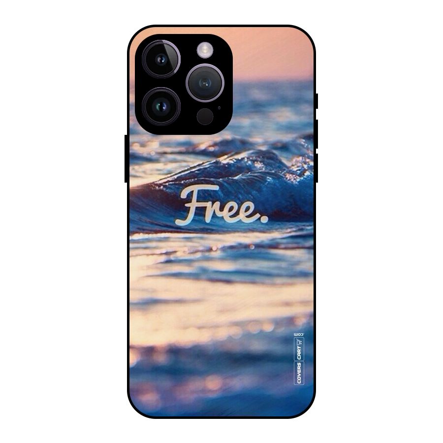 Set Yourself Free Metal Back Case for iPhone 14 Pro Max