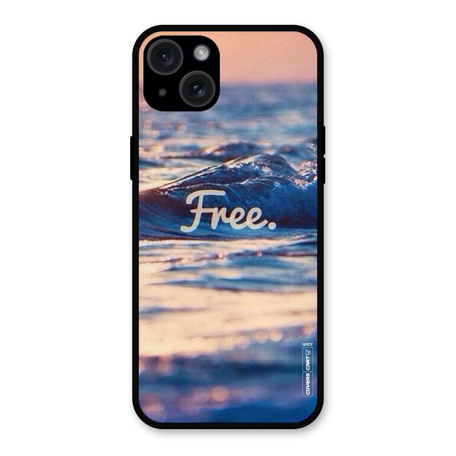 Set Yourself Free Metal Back Case for iPhone 15 Plus