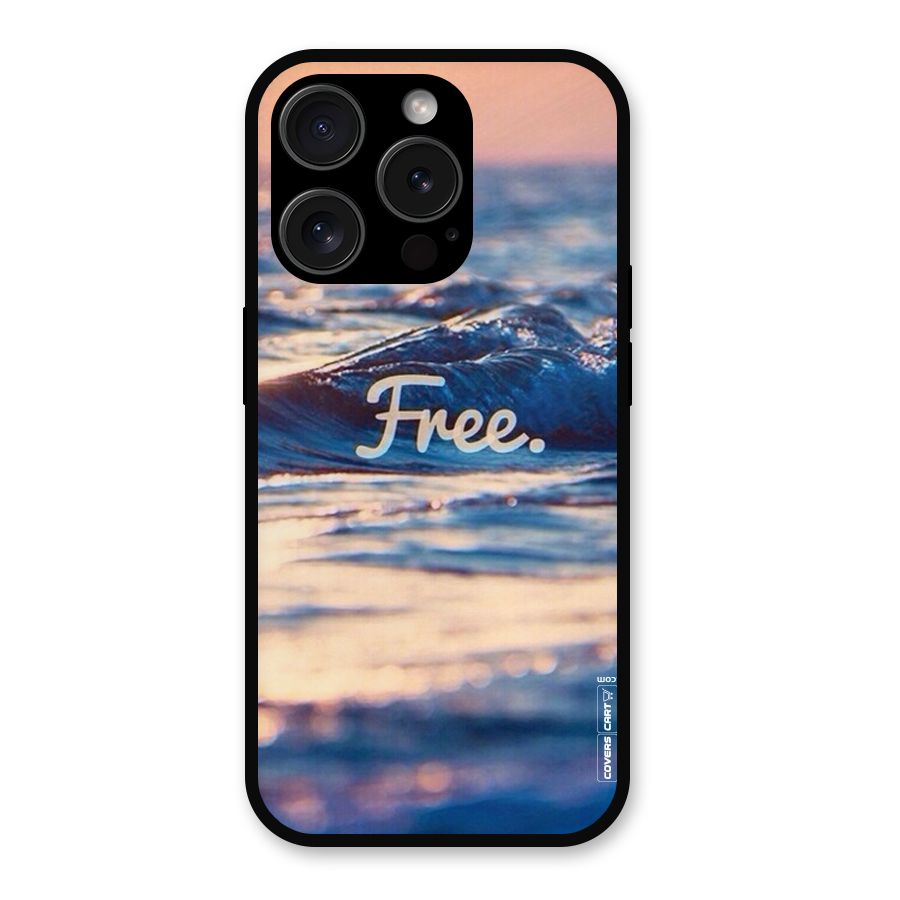 Set Yourself Free Metal Back Case for iPhone 15 Pro