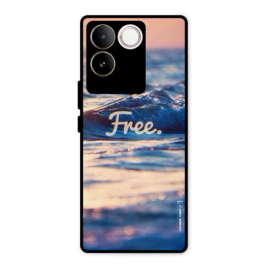 Set Yourself Free Metal Back Case for iQOO Z7 Pro