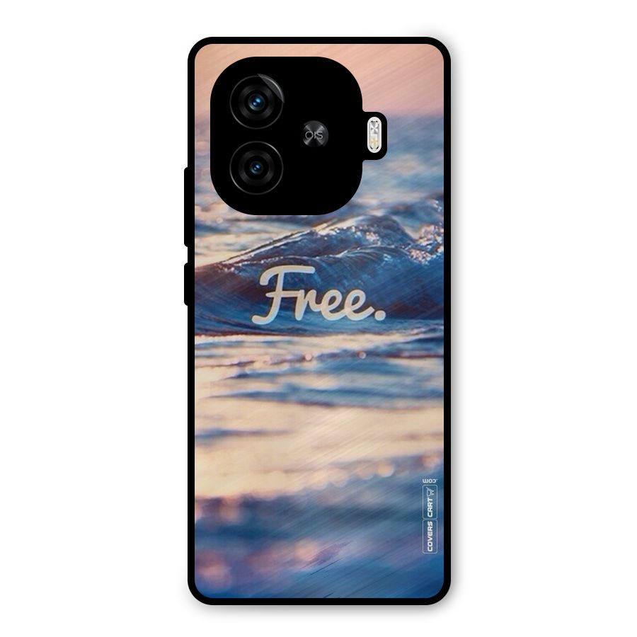 Set Yourself Free Metal Back Case for iQOO Z9 Turbo