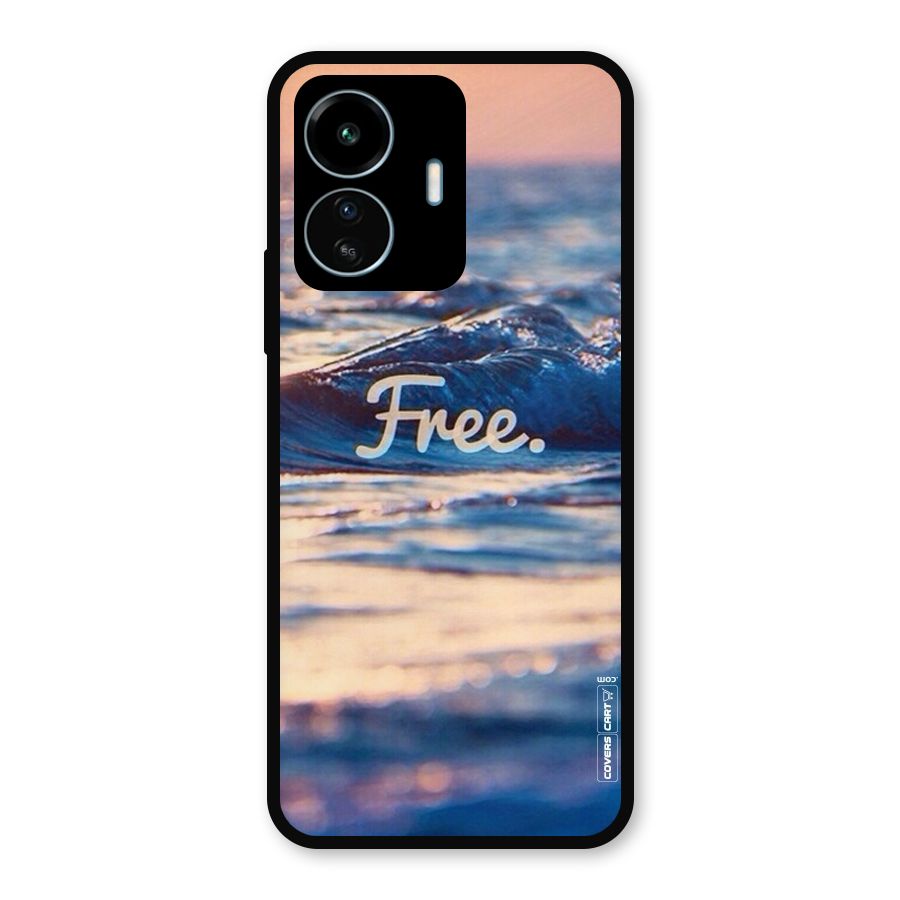 Set Yourself Free Metal Back Case for vivo iQOO Z6 Lite 5G